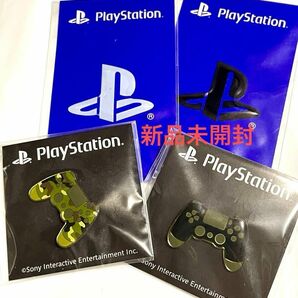 【新品未開封】プレイステーション ピンバッジ シール 非売品 セット PlayStation SONY