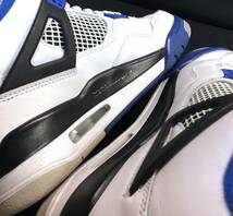 NIKE ナイキ Air Jordan 4 Retro スニーカーエアジョーダン 4 レトロ スニーカー ホワイト/ブルー メンズ 28.5cm_画像5