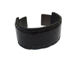 Hender Schemeenda- ski ma leather bangle bracele black black type pushed .