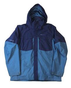 PATAGONIA パタゴニア スノーショット フリーライドジャケット マウンテンパーカー ナイロンジャケット ネイビー/水色系 h2no メンズ XL 