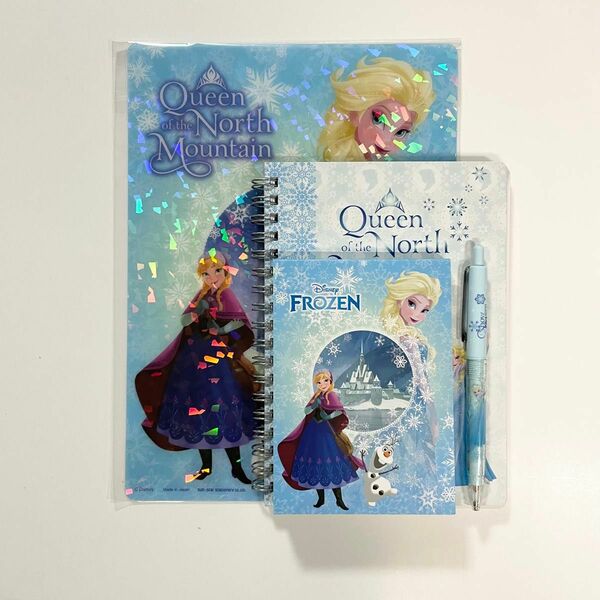 【未使用品】Disney アナと雪の女王 文具4点セット