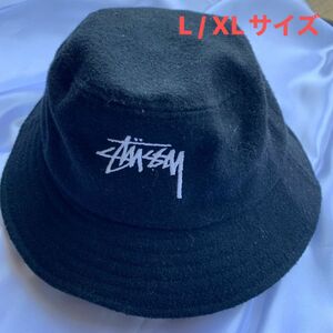 ステューシー バケットハット stussy 帽子　ステューシーキャップ　ステューシーバゲハ　Lサイズ ステューシー 帽子