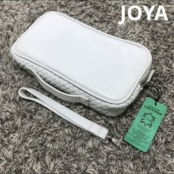 JOYA ハンドメイドレザーセカンドバッグ