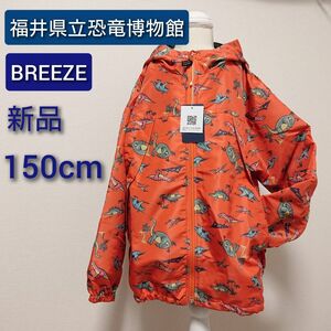 BREEZE 福井県立恐竜博物館 コラボ ウインドブレーカー ジャケット