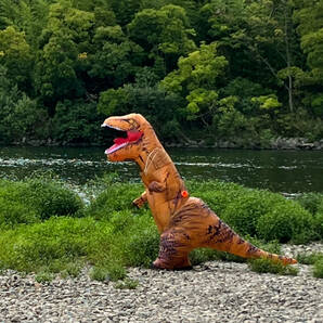 ティラノサウルス 着ぐるみ 恐竜 ジュラシックパーク 大人用の画像1