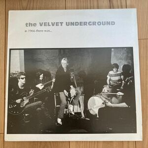 the velvet underground in 1966 there was... アナログ　レコード　2枚組　美品　velvet records GYM002