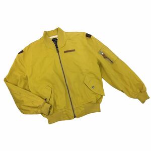 C316 AVIREX Avirex TYPE L-2B flight jacket blouson outer coat jumper outer garment tops men's S mustard 