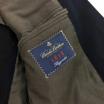 m474-7 BROOKS BROTHERS 1818 ブルックスブラザーズ Fitzgerald テーラード ジャケット ブレザー 2B 上着 ネイビー 紺 メンズ 紳士 42_画像9