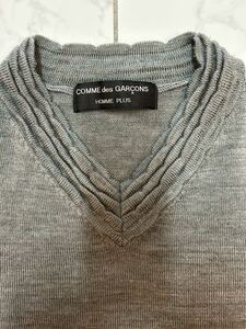 COMME des GARCONS HOMME PLUS ニットベスト　AD1998 アーカイブ　ビンテージ　プリュス