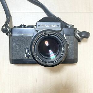 506 ニコマート Nikomat FT2 フィルムカメラ ／NIKKOR 50mm f1.4 カメラレンズ 