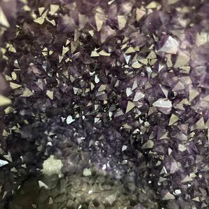 30 天然水晶 アメジストドーム 紫水晶 重量約32.9kgの画像3