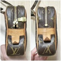 596 LOUIS VUITTON ルイヴィトン マルリー バンドリエール モノグラム ショルダーバッグ 斜め掛け ブラウン_画像4