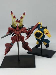 ガンダムコレクションDX4 サザビー(ライフル&ファンネル展開) DX2 ヤクト・ドーガ(ライフル) 2種