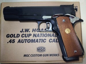 MGC J.W.ホーグ ゴールドカップナショナルマッチ ５インチカスタム ABSモデルガン MGC CUSTOM GUN WORKS SPG マギー製作に！