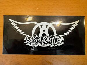 AEROSMITH エアロスミス　ロゴステッカー　GEFFEN時代