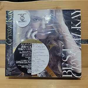 №7188 送料無料 未開封 長期保管品 初回限定盤スペシャルボックス 3Disk クリスタルケイ BEST of Crystal Kay 