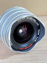 ☆NO.187☆Voigtlander super wide-heliar 15mm F4.5 ASPHERICAL レンズ Mマウント ファインダー付属_画像2