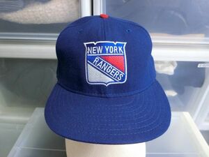 NEW YORK RANGERS NHL アイスホッケー キャップ 帽子 7 3/8 ブルー ニューヨーク レンジャース