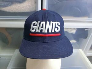 NewEra x GIANTS NFL フットボール キャップ 帽子 7 1/4 ネイビー ジャイアンツ ニューエラ