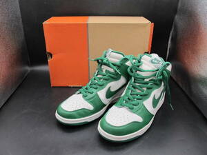 NIKE ナイキ DUNK HIGH PRO SB ダンク ハイ WHITE/CETIC US10/28㎝ 304717 131