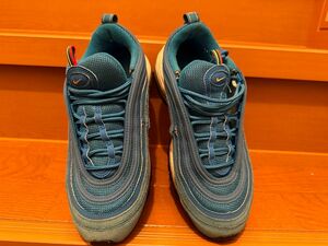 NIKE AIR MAX 97 QS (PHOTO BLUE/METALLIC GOLD-WHITE-BLACK) 