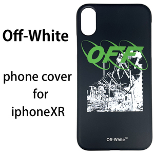 OFF-WHITE オフホワイト 新品 アウトレット iPhone XR スマホケース 【off52】RUINED FACTORY ブラック クリックポスト送料無料