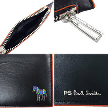 ポールスミス Paul Smith フラグメントケース M2A 6389 GZEBRA ブラック ゼブラ コイン・カードケース 送料無料 並行輸入品_画像3