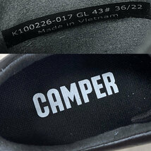 CAMPER カンペール Runner Four スニーカー K100226 017 43 27.5cm ブラック ローカット シューズ レザー 並行輸入品 送料無料_画像6