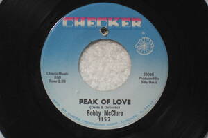 USシングル盤45’ Bobby McClure : You Got Me Baby / Peak Of Love 　(Checker 1152 ) A　