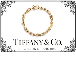 ★TIFFANY&CO. ★未使用 80万★ HARDWEAR 18Kイエローゴールドブレスレット