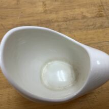 【中古】ナルミ NARUMI Giftgallery Bone China 日本製 花瓶 幅(約)9cm 奥行(約)6cm 高さ(約)8cm◆M0566_画像5