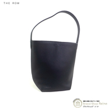 ザ・ロウ （The Row） Small N/S Park Tote スモール パーク トート バッグ ブラック W1314（中古）_画像1