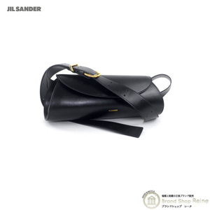 ジルサンダー （JIL SANDER） Cannolo カンノーロ スモール ハンド バッグ J07WD0023 ブラック（新品）