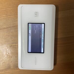 UQ WiMAX2+ Speed Wi-Fi NEXT WX06 ホワイトモバイルルーター NEC SIMフリー