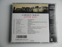 CD【 Japan 】Carmen McRae/ Sings Lover Man And Other Billie Holiday Classics_画像4