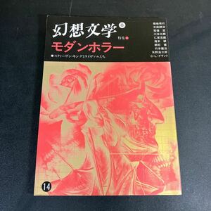 24-2-2「季刊　幻想文学第14号　特集：モダン・ホラー　スティーヴンキングとライヴァルたち」　幻想文学出版局