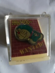 ドラえもん ピンズ 非売品　ピンバッジ　小学館　コミック　フェア　WANTED　2002　サマー　夏　