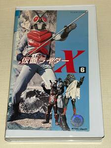 VHS レンタル落ち 仮面ライダーX 6 テレビオリジナル版 東映 日本列島ズタズタ作戦！、他