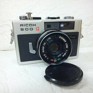 ◎リコー◎RICOH 500G 35mmレンズシャッター / RIKENON LENS 1:2.8 f=40mm シャッターOK 即発送