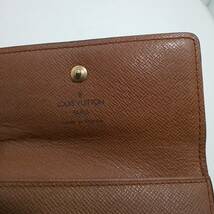 ◎ルイ・ヴィトン◎LOUIS VUITTON モノグラムライン ポルトモネ ピエ カルトクレディ 財布 M61652 フランス製 定番人気 即発送_画像7