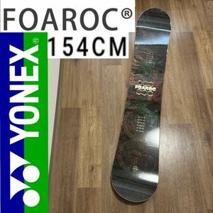 YONEX ヨネックス FOAROC フォアロック スノーボード スノボ メンズ 154cm 154 板 ボード グラトリ ツイン ダブルキャンバー 初心者 twin