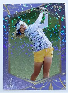 日本女子プロゴルフ 桑木志帆 2023EPOCH JLPGA TOP PLAYERS パラレル版トレーディングカード