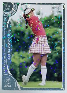 日本女子プロゴルフ 河本結 2022EPOCH JLPGA TOP PLAYERS パラレル版トレーディングカード