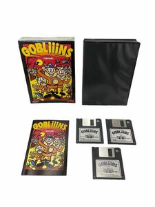 Y-281【GOBLiiiNS ゴブリンズ　王様の危機　ZOOM Macintosh 3.5FD/2HD 3枚組 ゲームソフト】