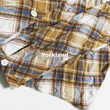 【YORKLAND】ヨークランド ワッシャー加工 ダイアゴナル シャツ_画像10