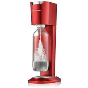 ◆新品 SodaStream ソーダストリーム 炭酸水メーカー SSM1070 [GenesisDeluxe v2(ジェネシス デラックス v2)スターターキット レッド] 保付