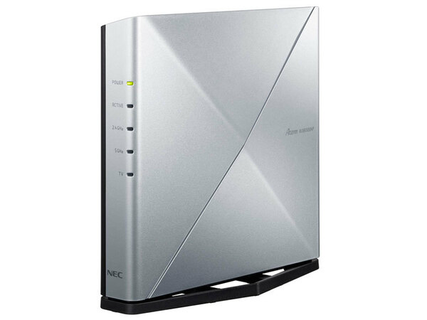 ◆新品未開封 NEC 無線LANルーター(Wi-Fiルーター) PA-WX6000HP [Aterm Wi-Fi 6(11ax)対応 4804＋1147Mbps] 保証付