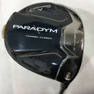 本州のみ送料無料【即決価格】キャロウェイ / 1W / PARADYM / VENTUS TR 5 for Callaway / 9度：硬さS：45.5in：D-3：306g / カバーあり