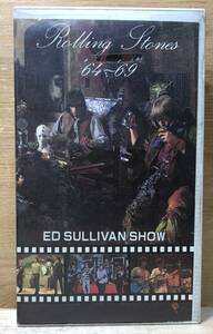 ■2-VHS【12504】-【HO盤】ROLLING STONESザ・ローリング・ストーンズ●ED SULLIVANSHOW '64～'69「エド・サリバン・ショー」