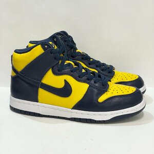 26cm NIKE DUNK HI SP CZ8129-700 ナイキ ダンク ハイ SP ミシガン メンズ スニーカー PQ 103817